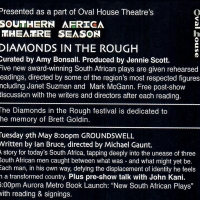 Leaflet for Groundswell at Oval House, London